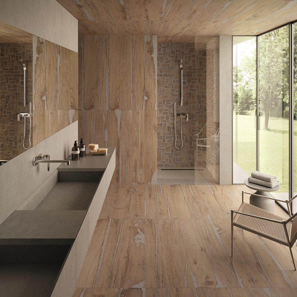 Klinker Lhådös Trentino Noce 20x120 cm