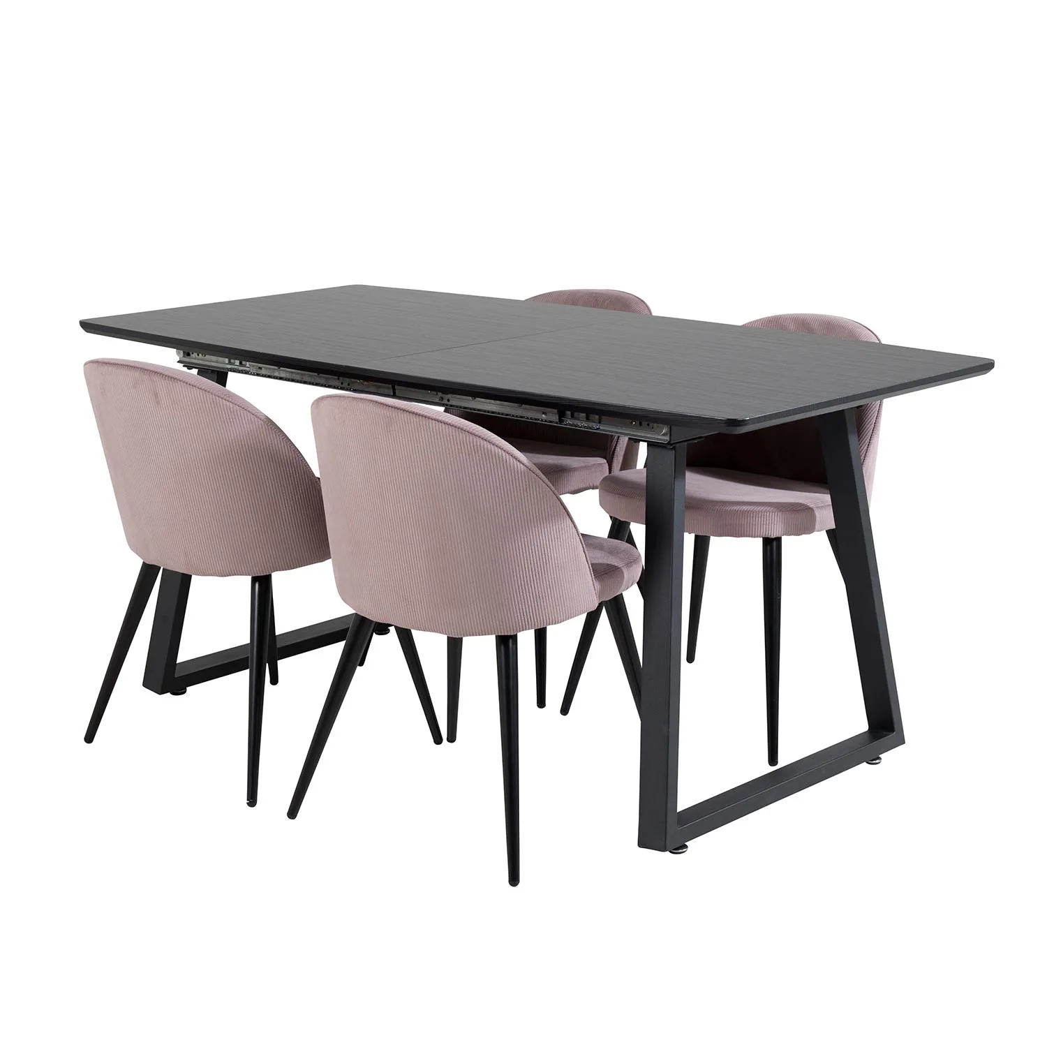 Svart/Rosa