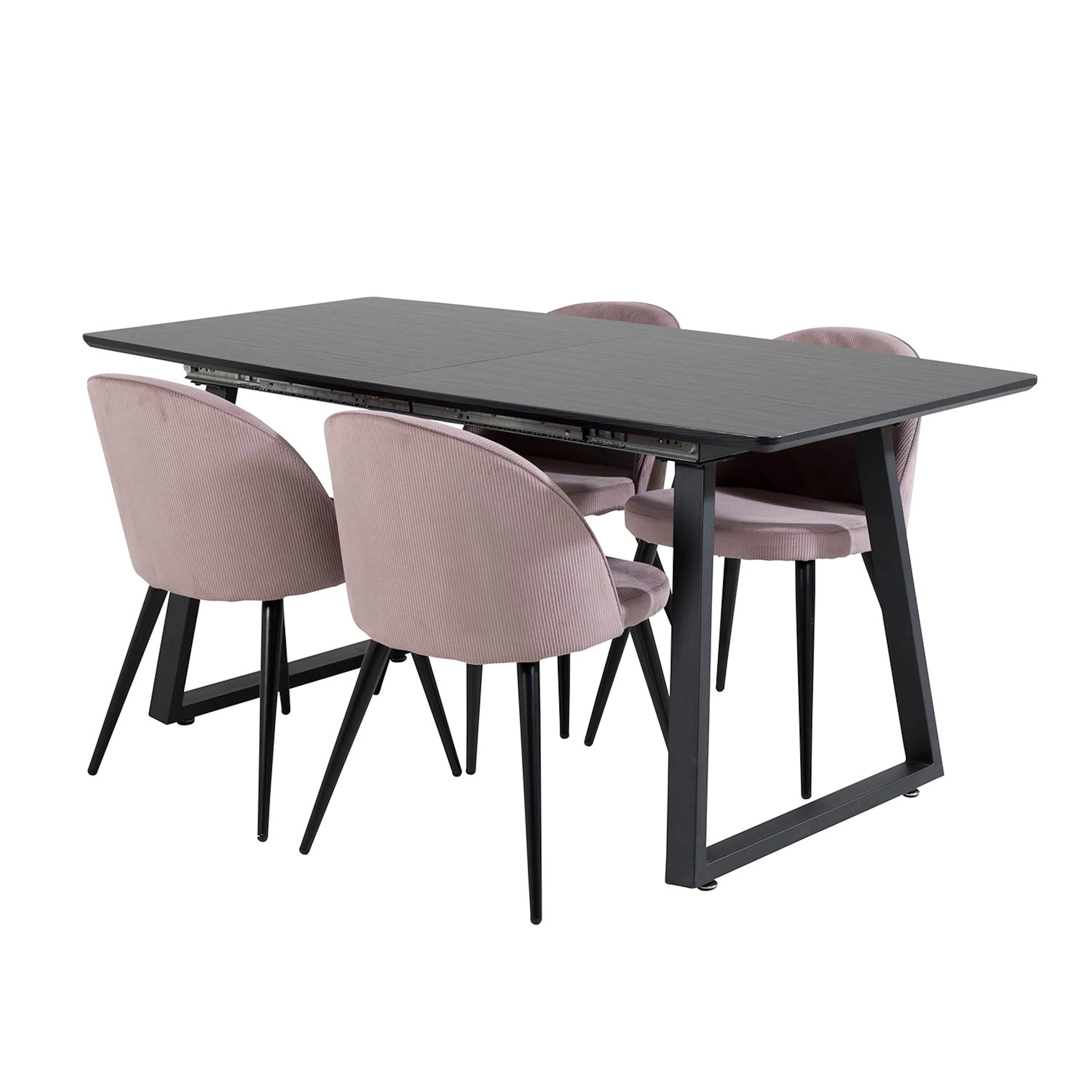 Svart/Rosa