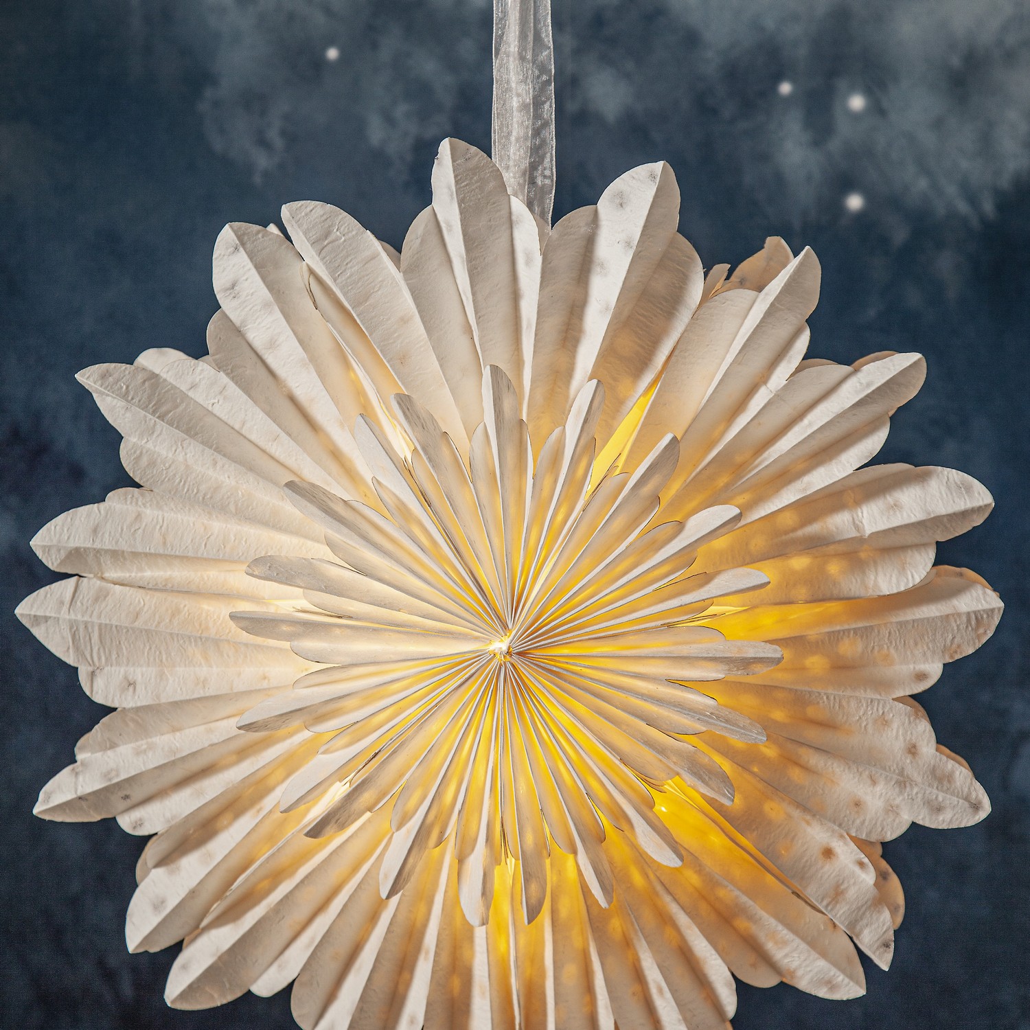 Adventsstjärna Star Trading Cloud Prick 2-lager