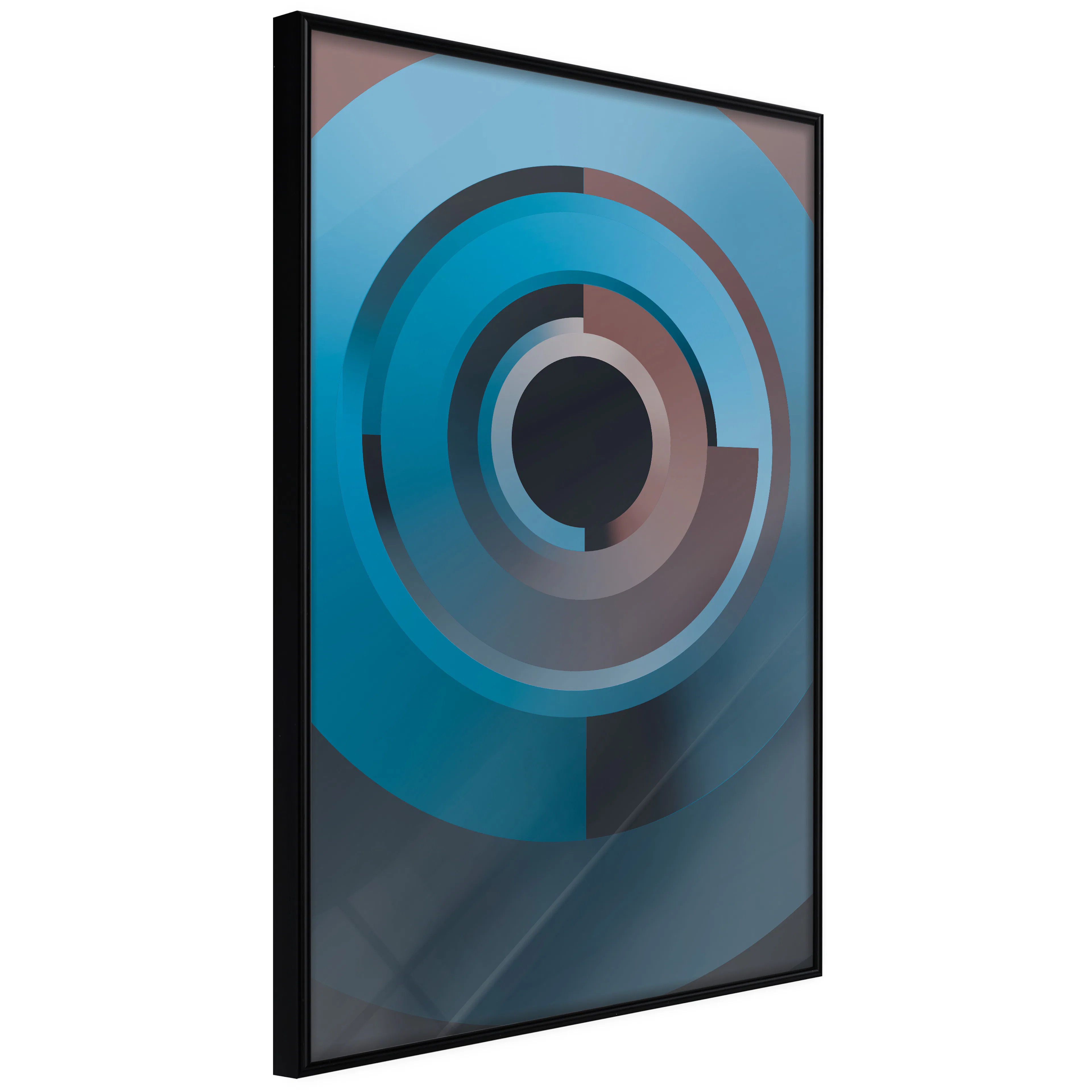 Affisch - Machine [Poster] 40x60 Svart ram, 40x60 cm
