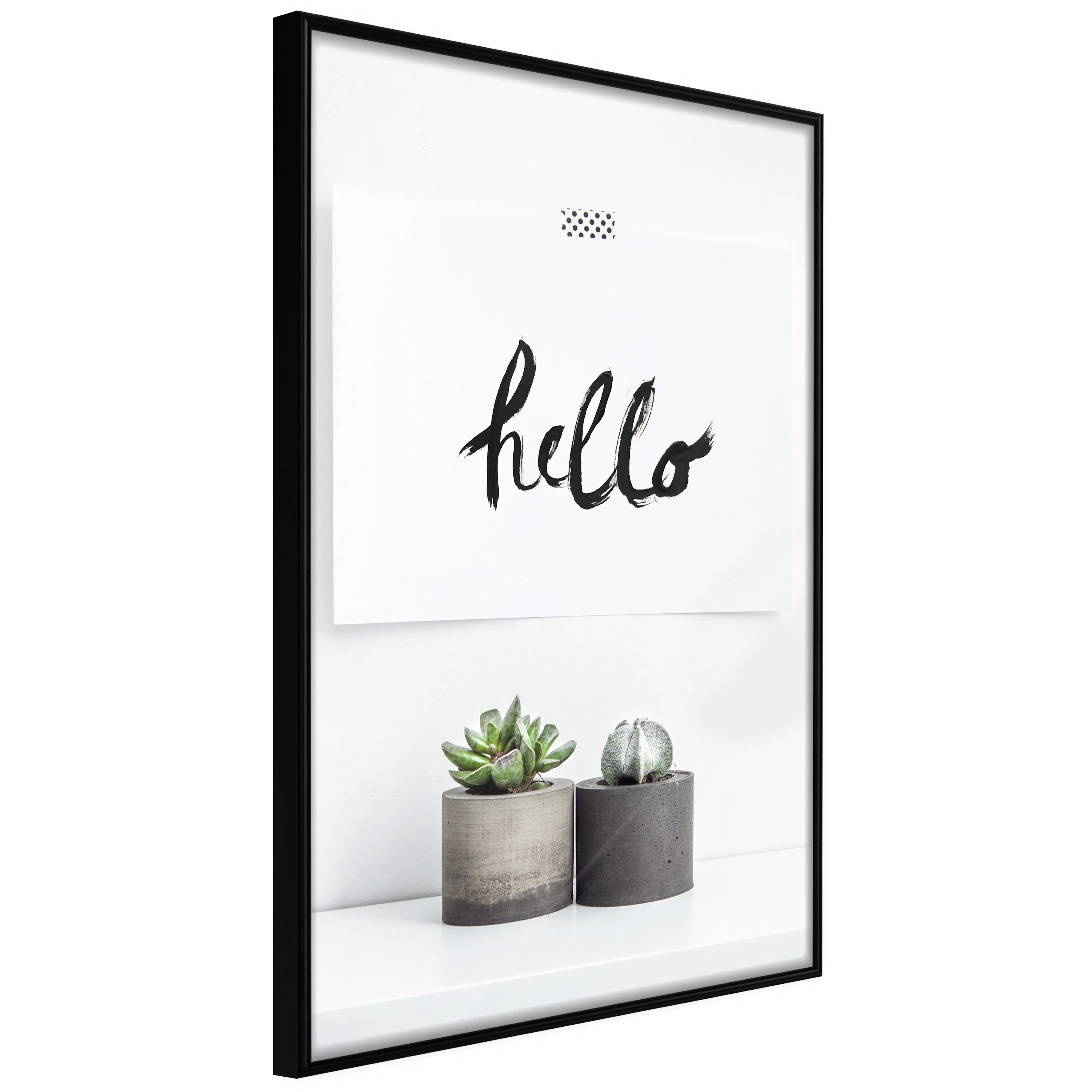 Affisch - Scandinavian Home [Poster] 40x60 Svart ram, 40x60 cm