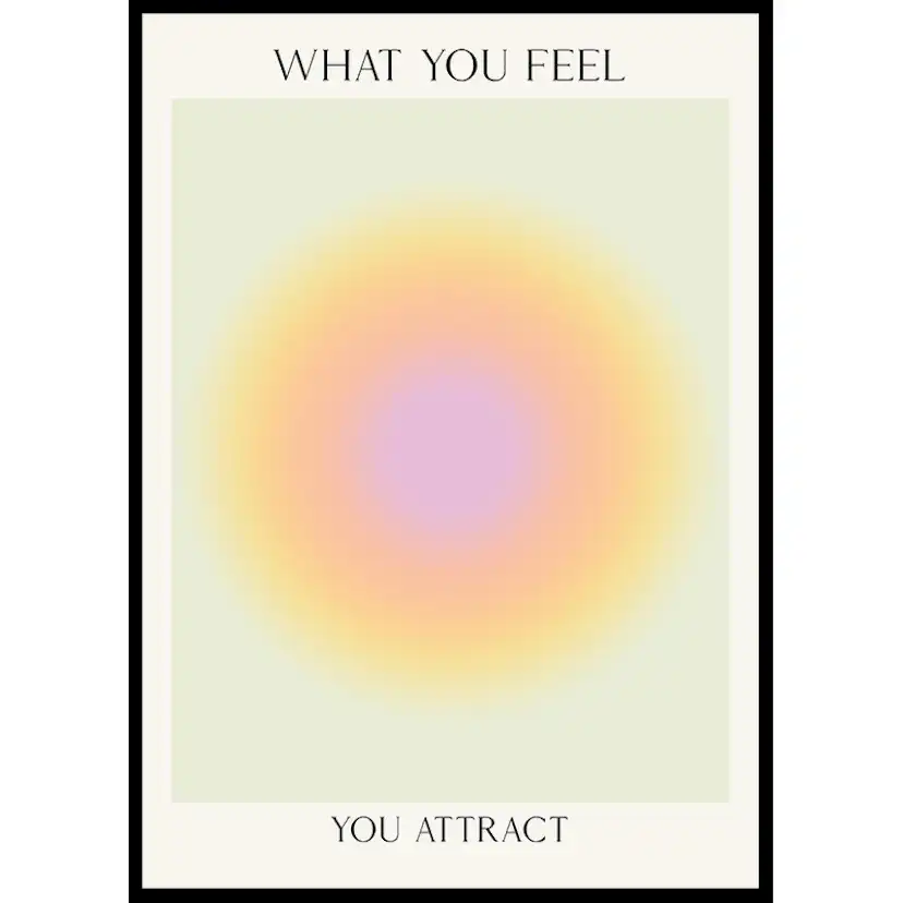 Poster Gallerix Aura Energy Attract