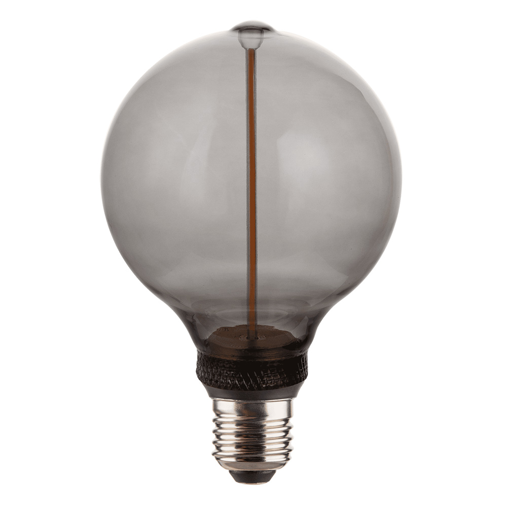 Ljuskälla PR Home LED G95 E27 Svart