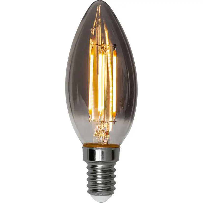 LED-Lampa Star Trading Soft Glow Smoke 3-step memory E14 C37