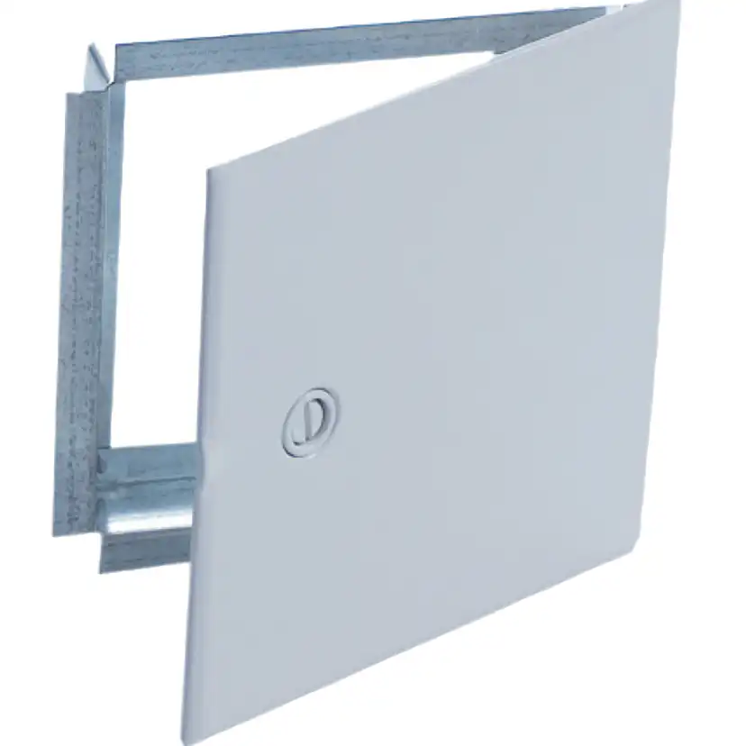 Inspektionslucka Gunnebo Fastening Lackerad RAL 9010