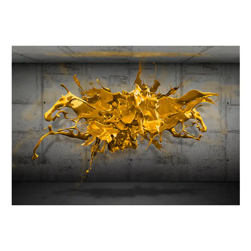 Fototapet Arkiio Yellow Splash