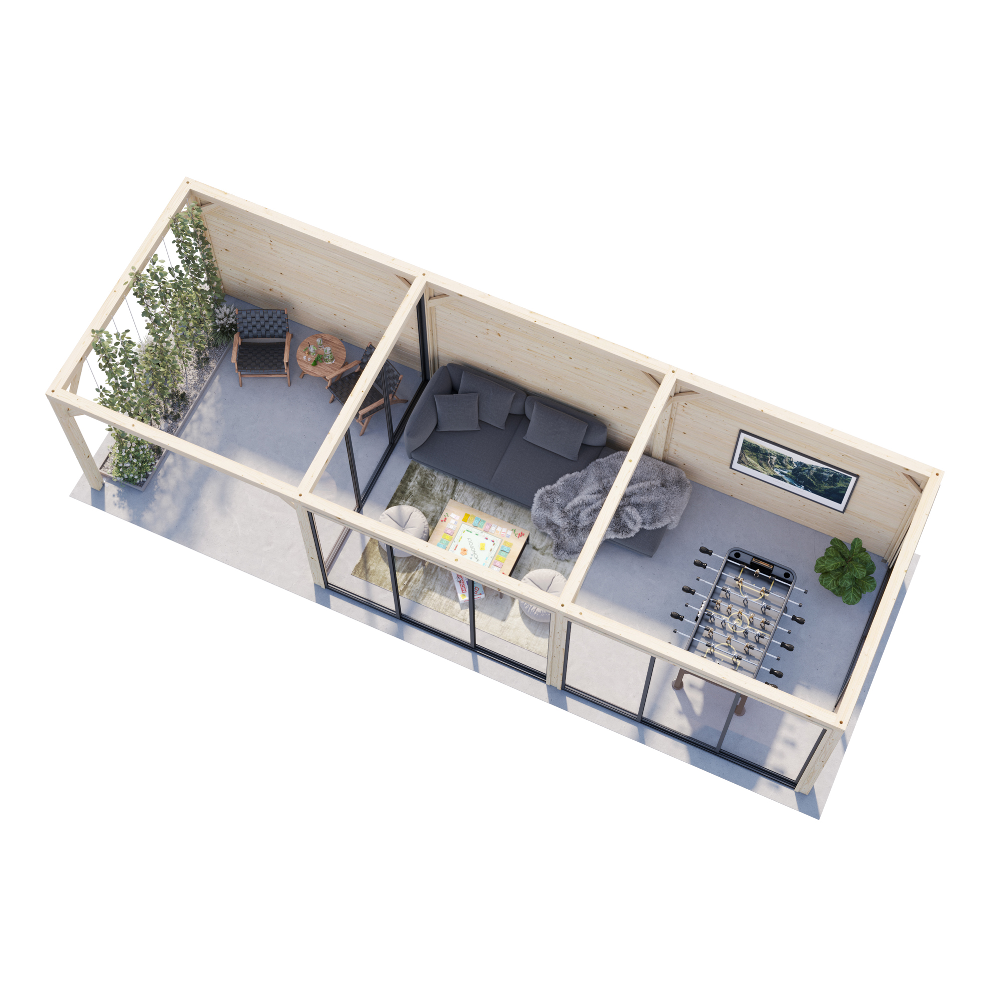 Uterum Palmako Lenna 24,9 m2 Set 718 Slide Plus