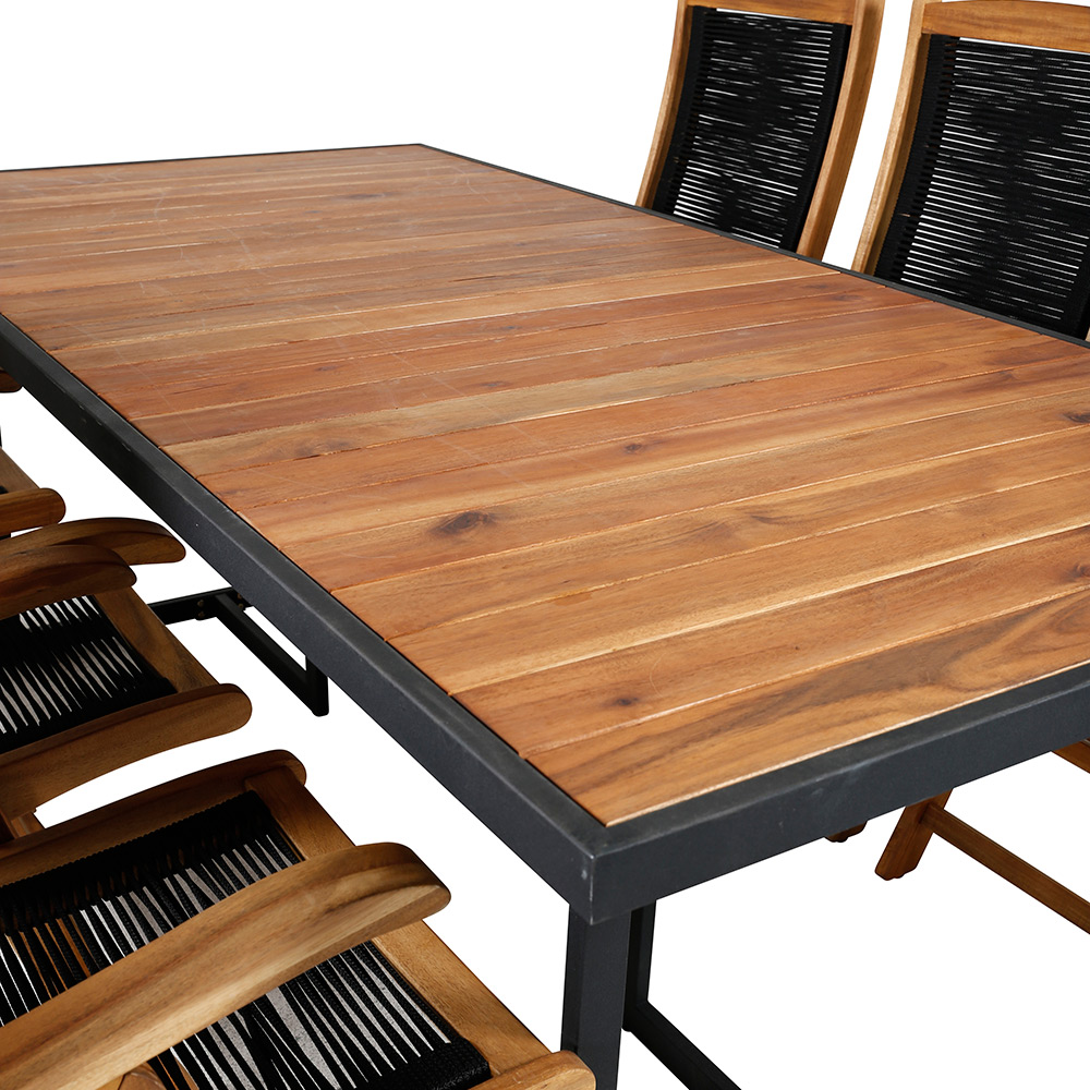 Matgrupp Venture Home King med 6 Peder Matstolar