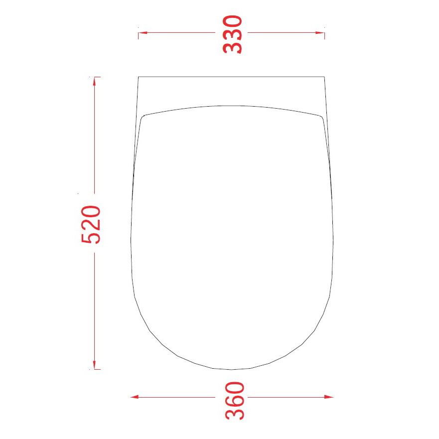 Vägghängd Toalettstol Lavabo File 2.0 Rimless Vit Vit
