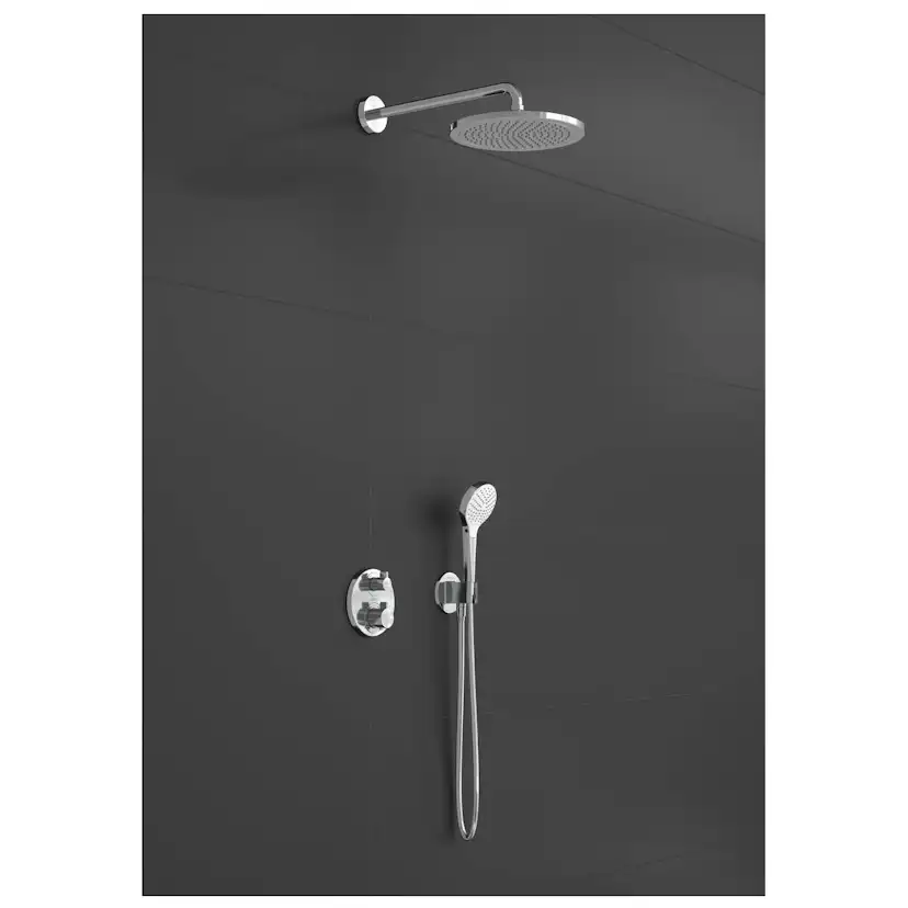 Takduschset Hansgrohe Croma 280 Ecostat S för Inbyggnad 1jet