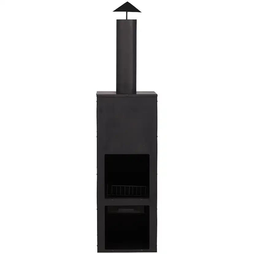 Makarima Firepit Steel - Black Svart
