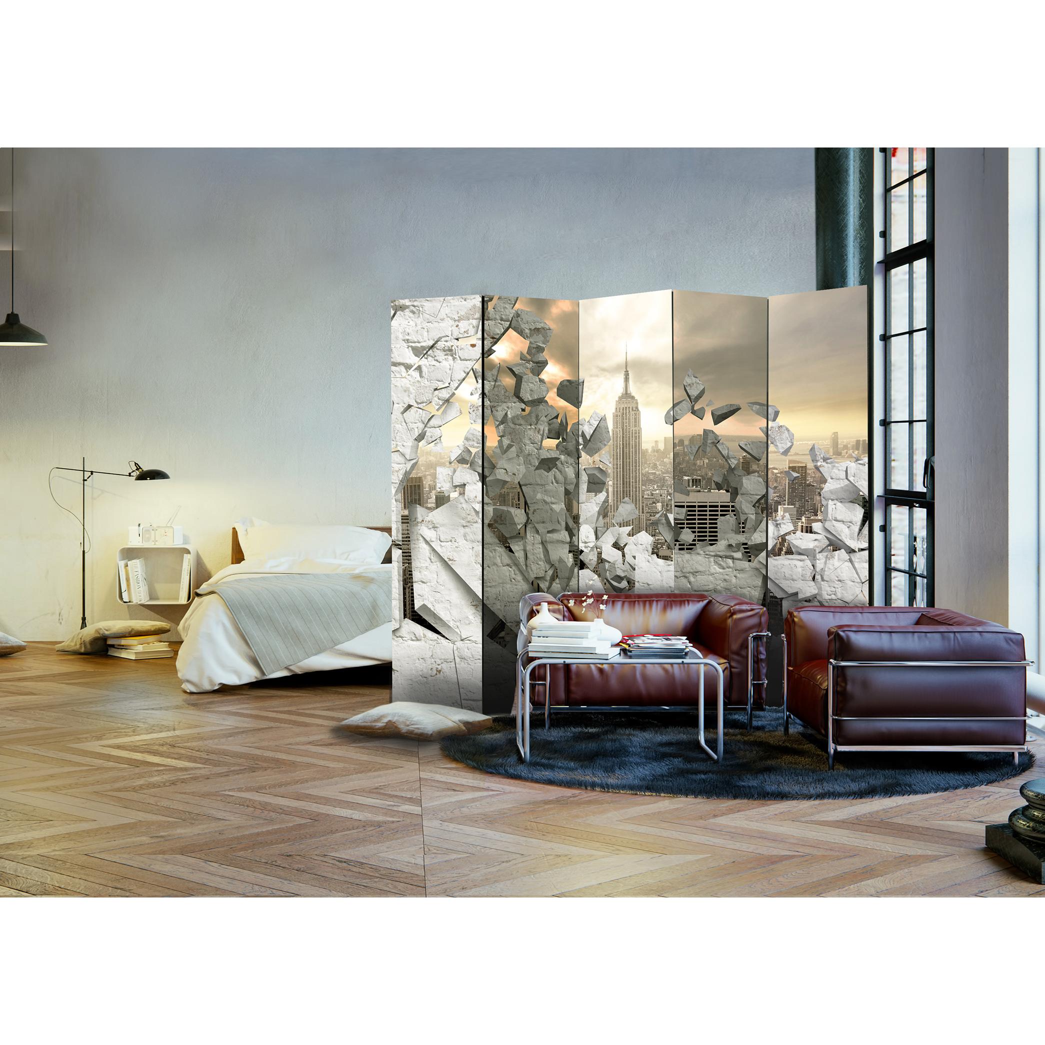 Rumsavdelare Arkiio City Behind the Wall II 225x172 cm