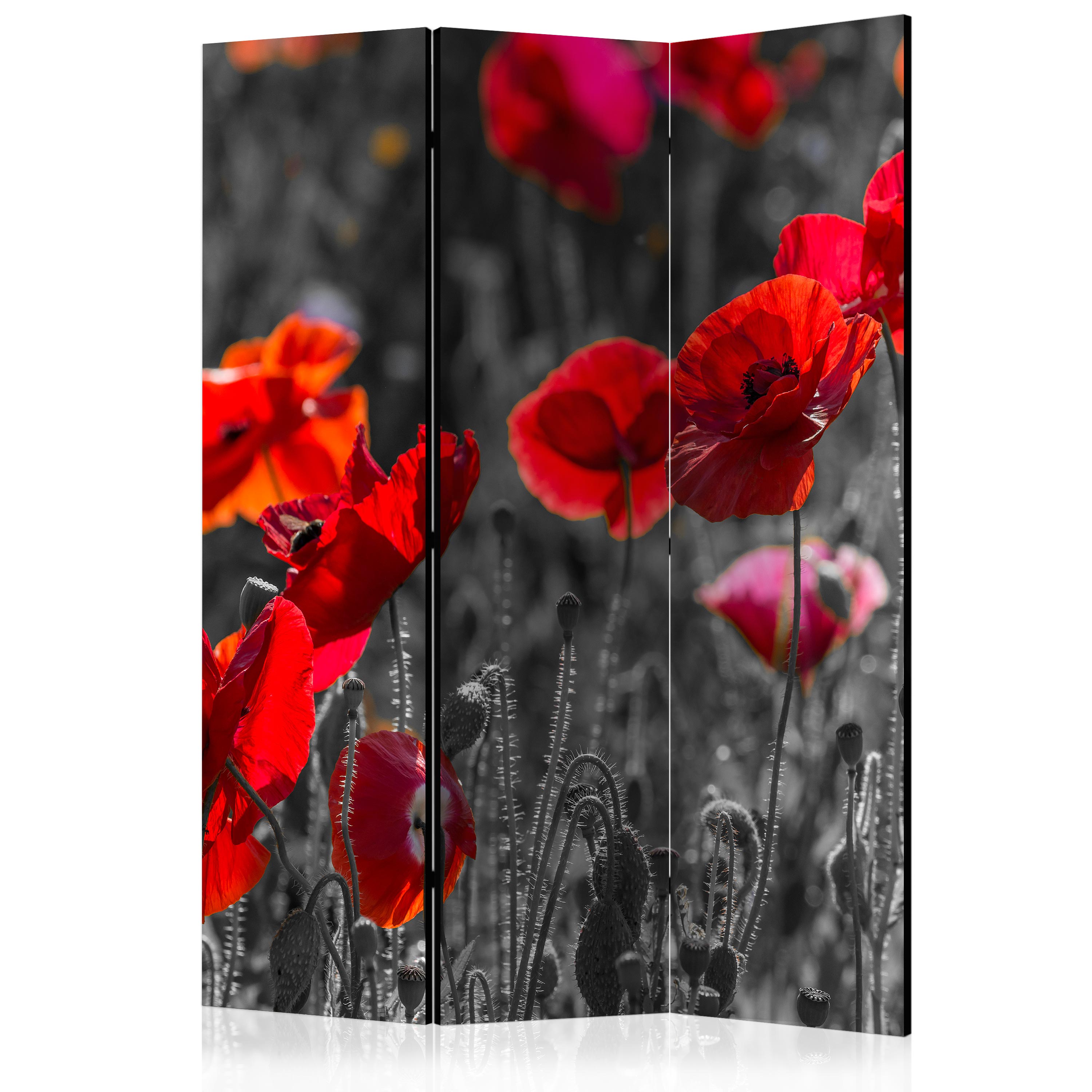 Rumsavdelare Arkiio Red Poppies 135x172 cm