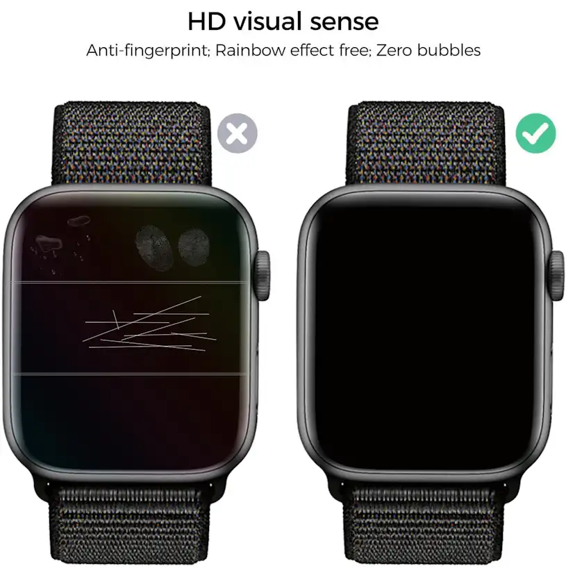 Skärmskydd Champion Apple watch 3-pack 44mm