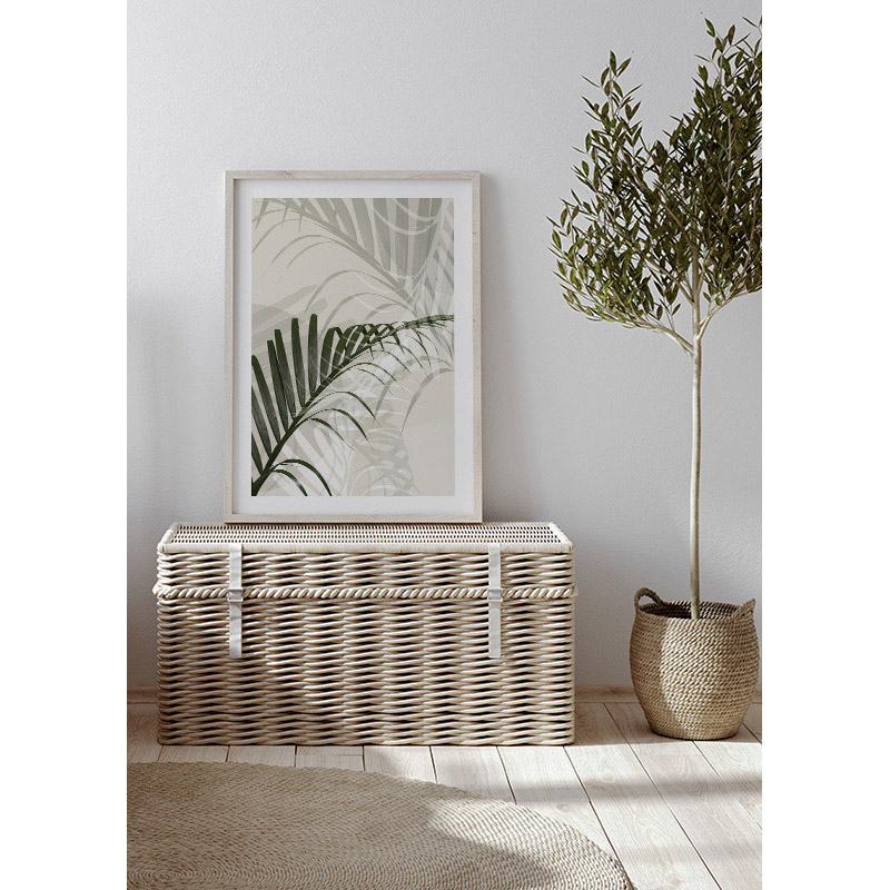 Poster Gallerix Abstract Palm Leaves No2