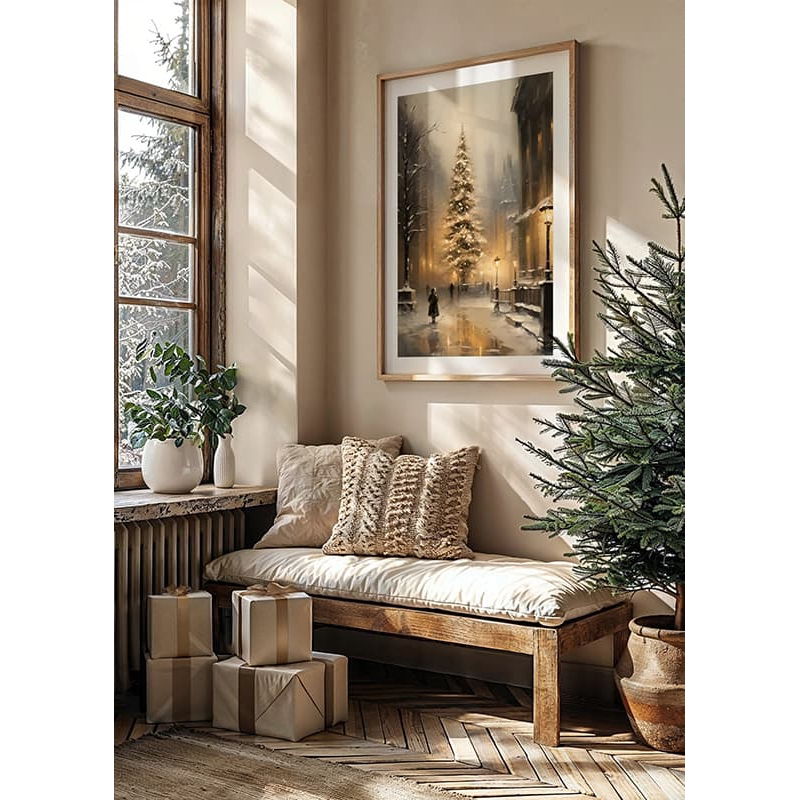 Poster Gallerix Winter Village No5