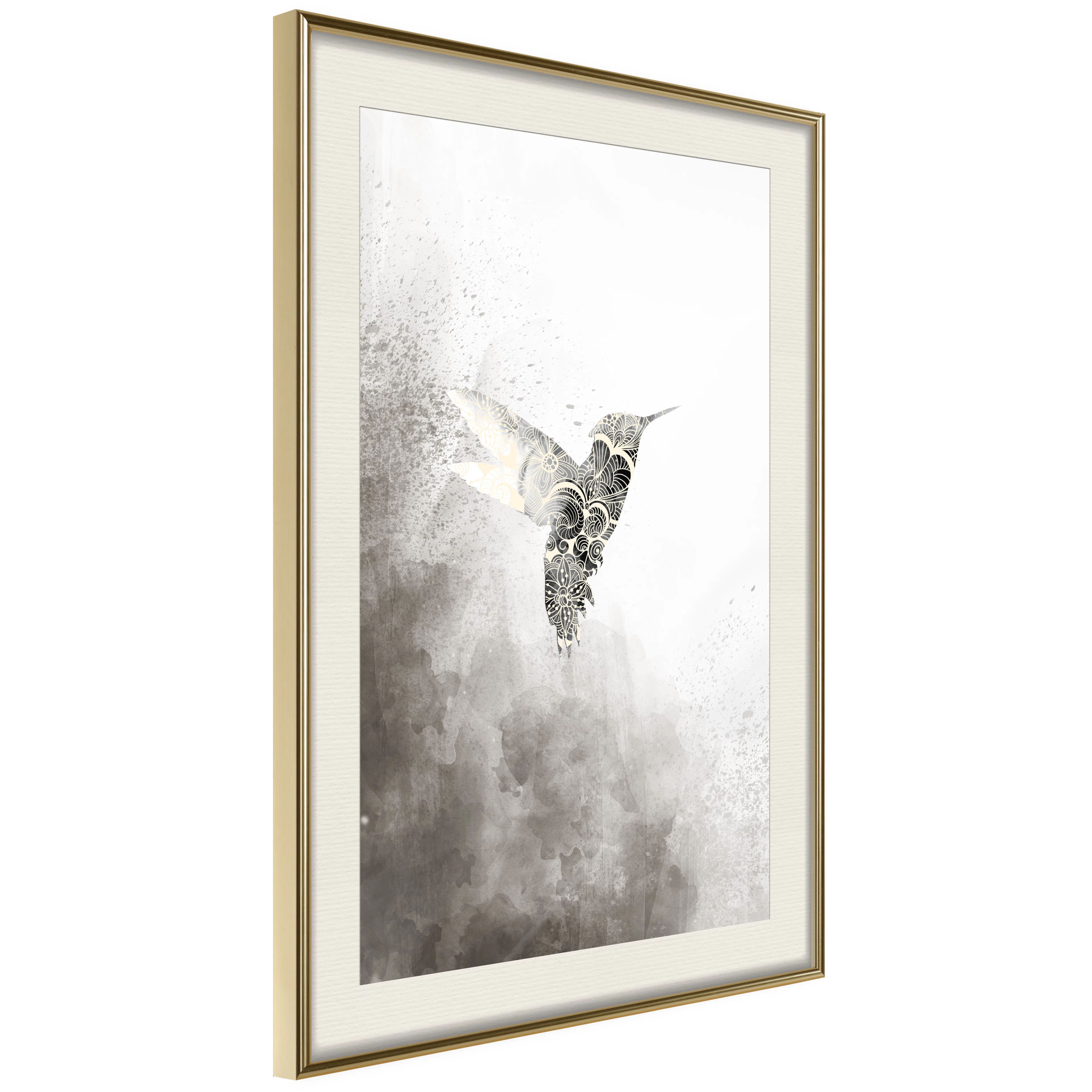 Poster Artgeist Affisch Ethnic Hummingbird