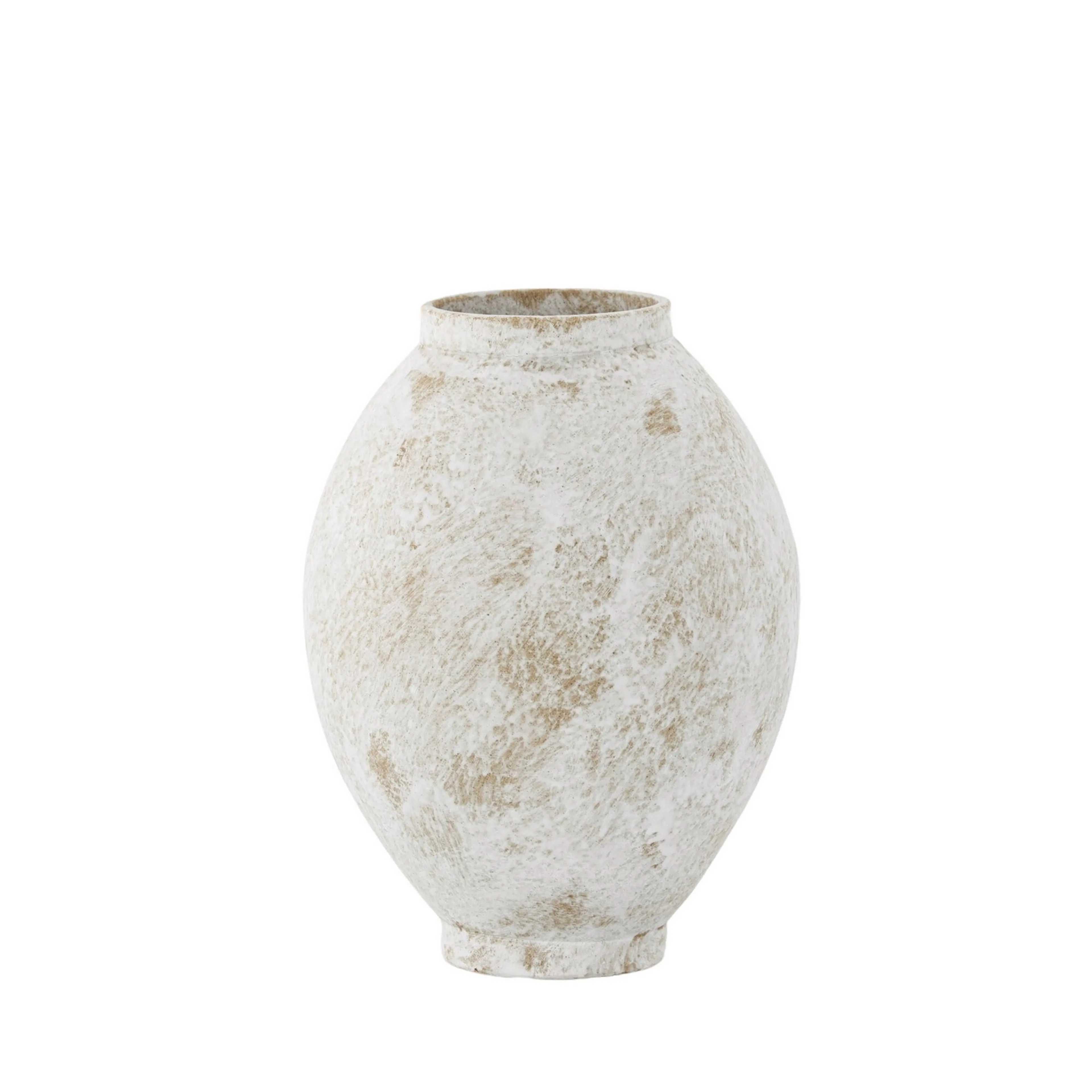 Globe Vase - Beige/Brown - 8*18*22Hcm Höjd: 220 mm