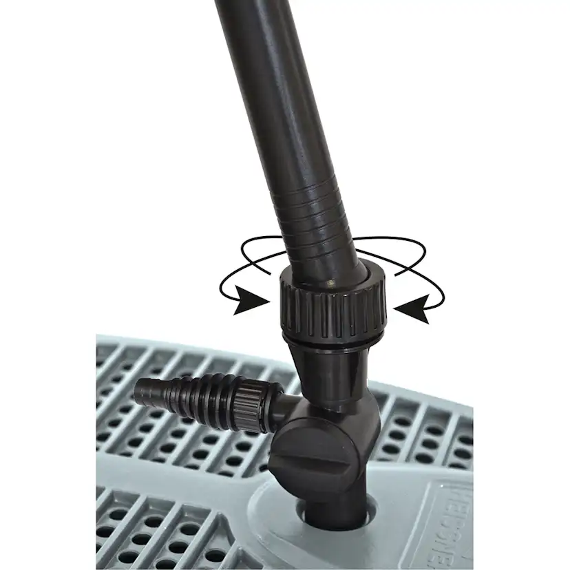 Dammfilter Heissner med Vattenspel och UVC