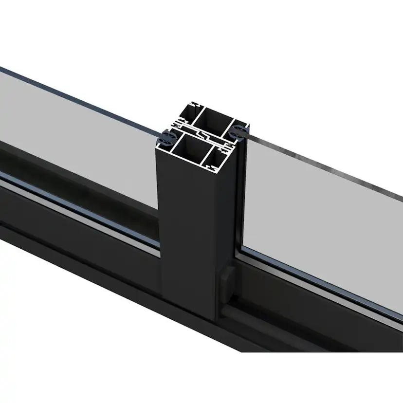 Ines 13,7 m2 Slide NO Obehandlad med Slide 1-lagers glas