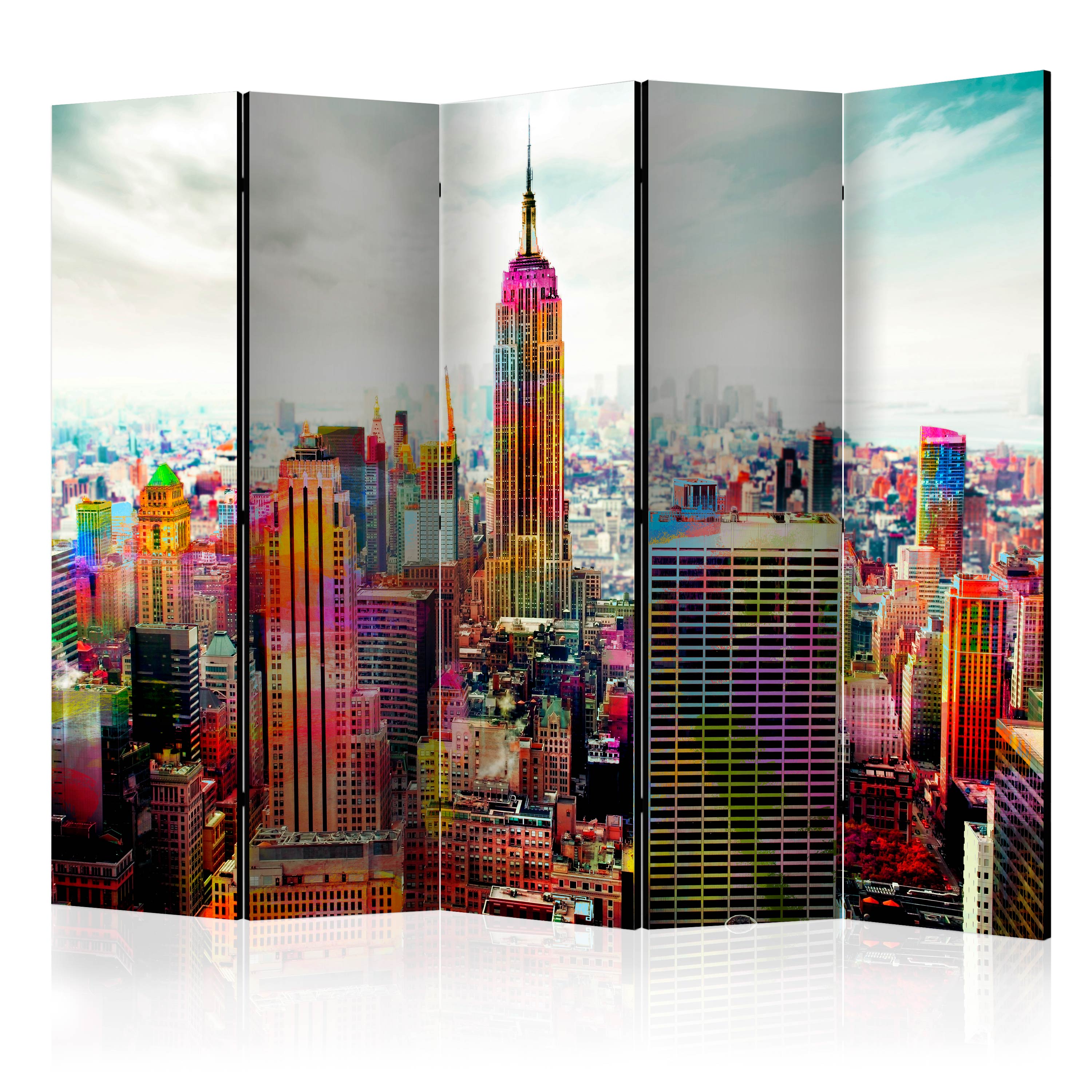 Rumsavdelare Arkiio Colors of New York City II 225x172 cm