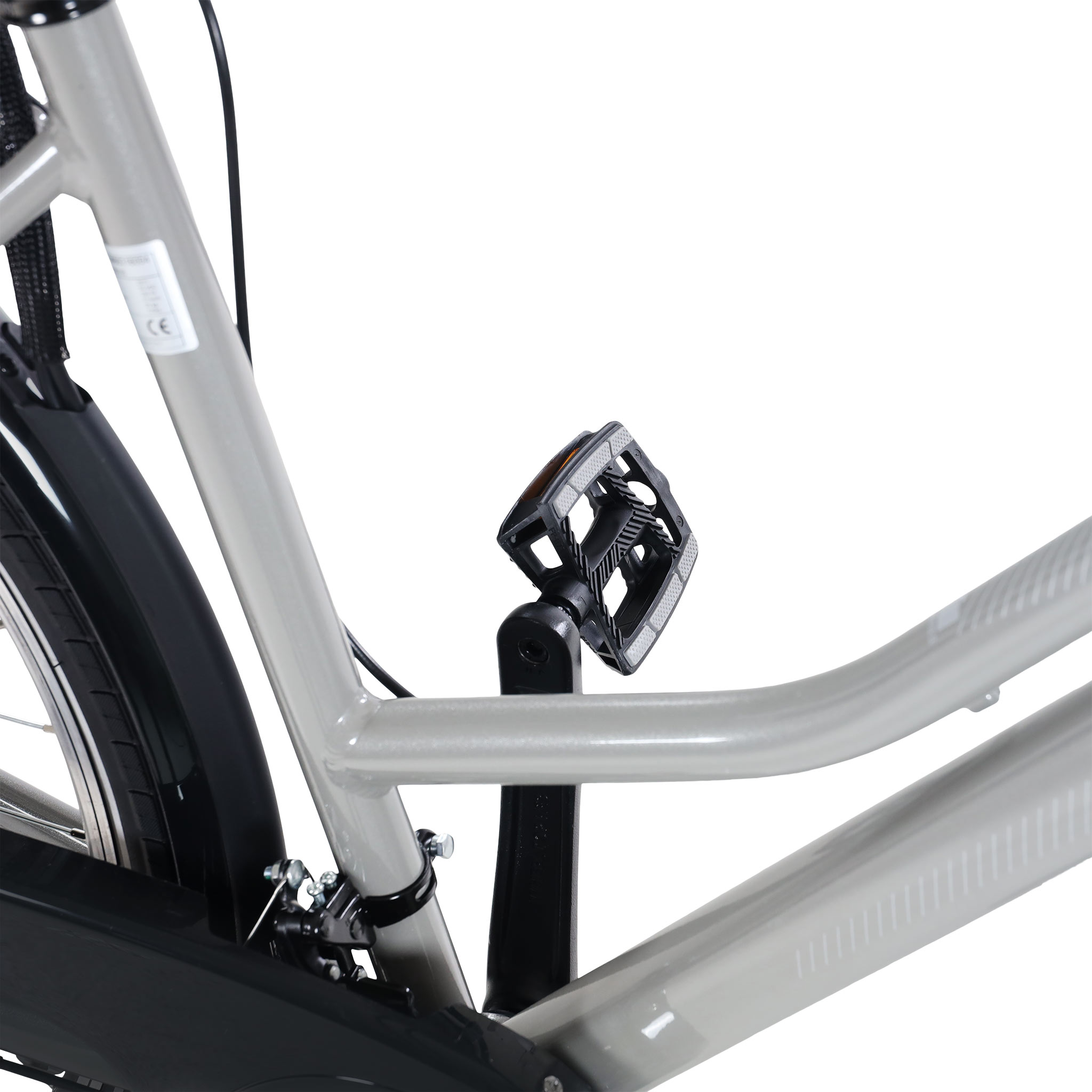Elcykel Lyfco Dam 28" - Ellen 10,4 Ah Silver