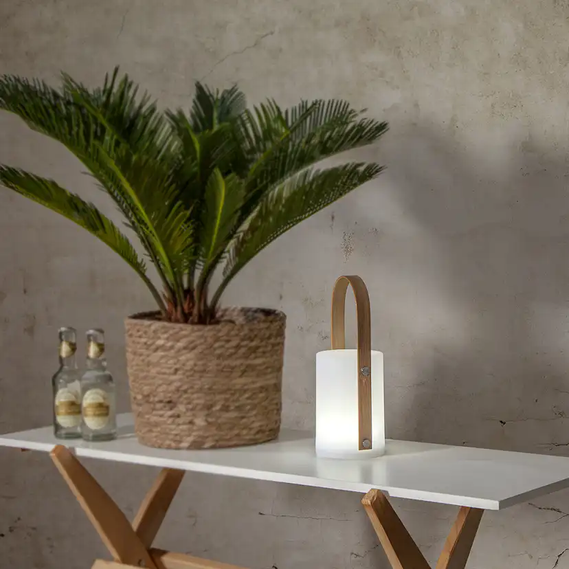 Uppladdningsbar Lampa Star Trading Lykta Lisa LED