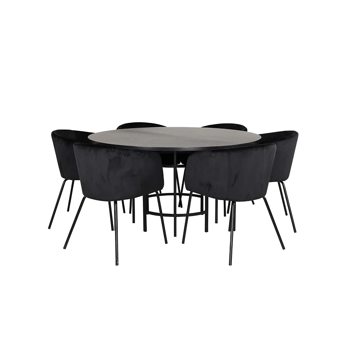 Matgrupp furniture/fashion Copenhagen Ø140 cm med 6 Berit Stolar