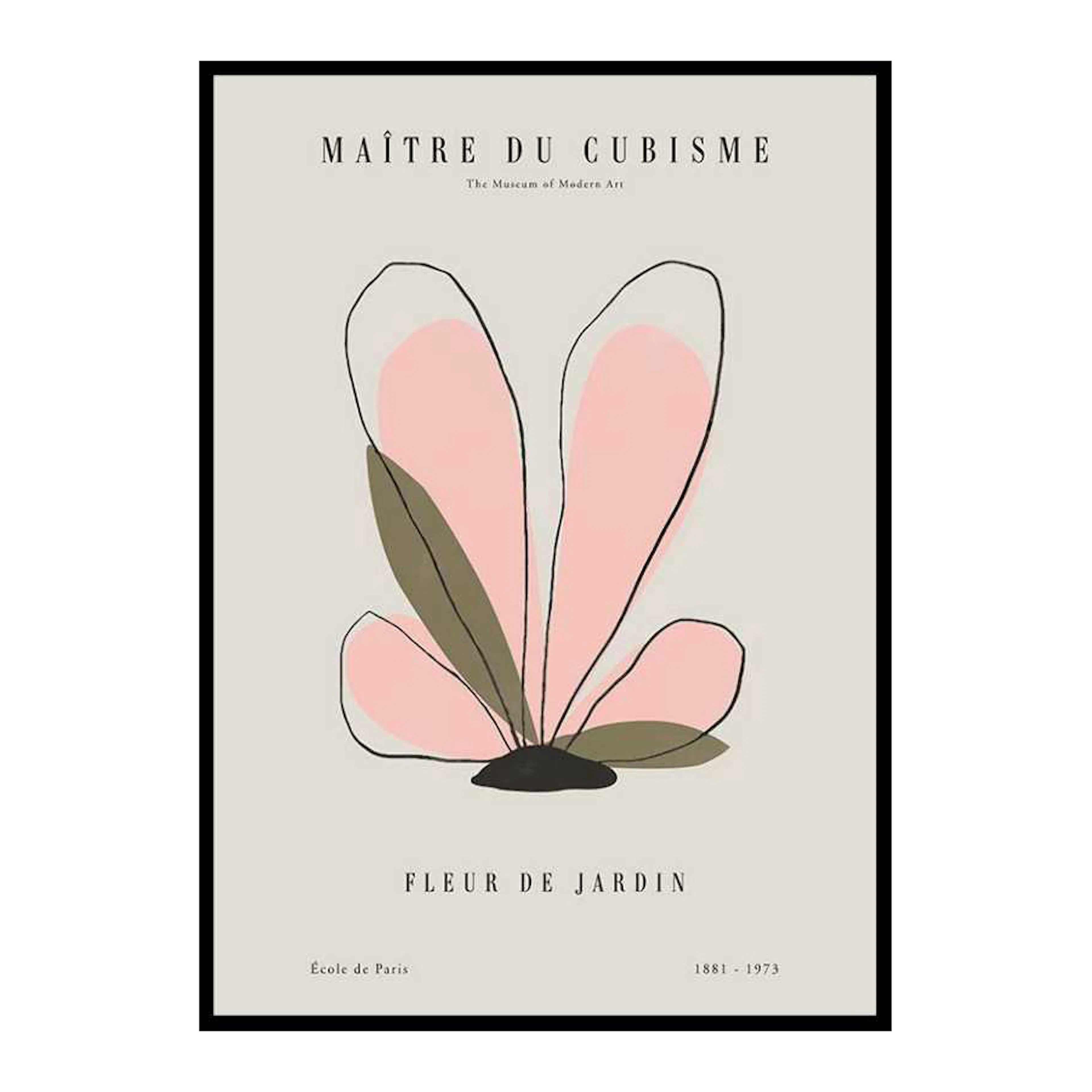 Poster Gallerix Picasso Fleur Du Cubisme