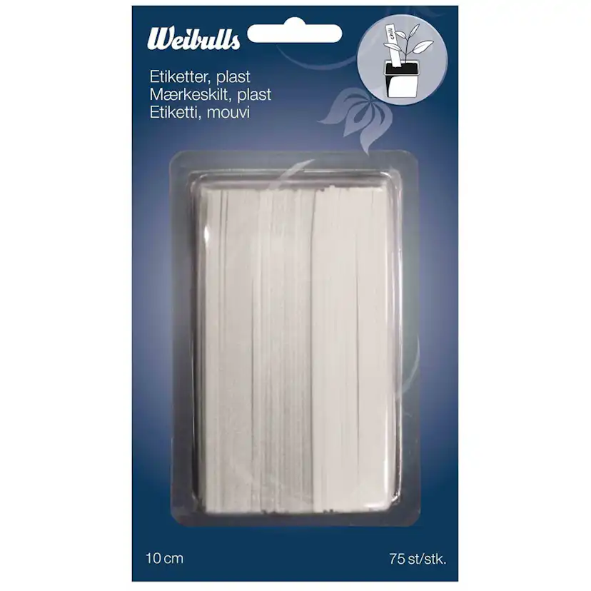 Etiketter Weibulls Vita 75-pack