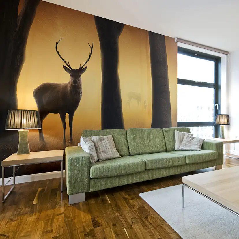 Fototapet Arkiio Deer In His Natural Habitat