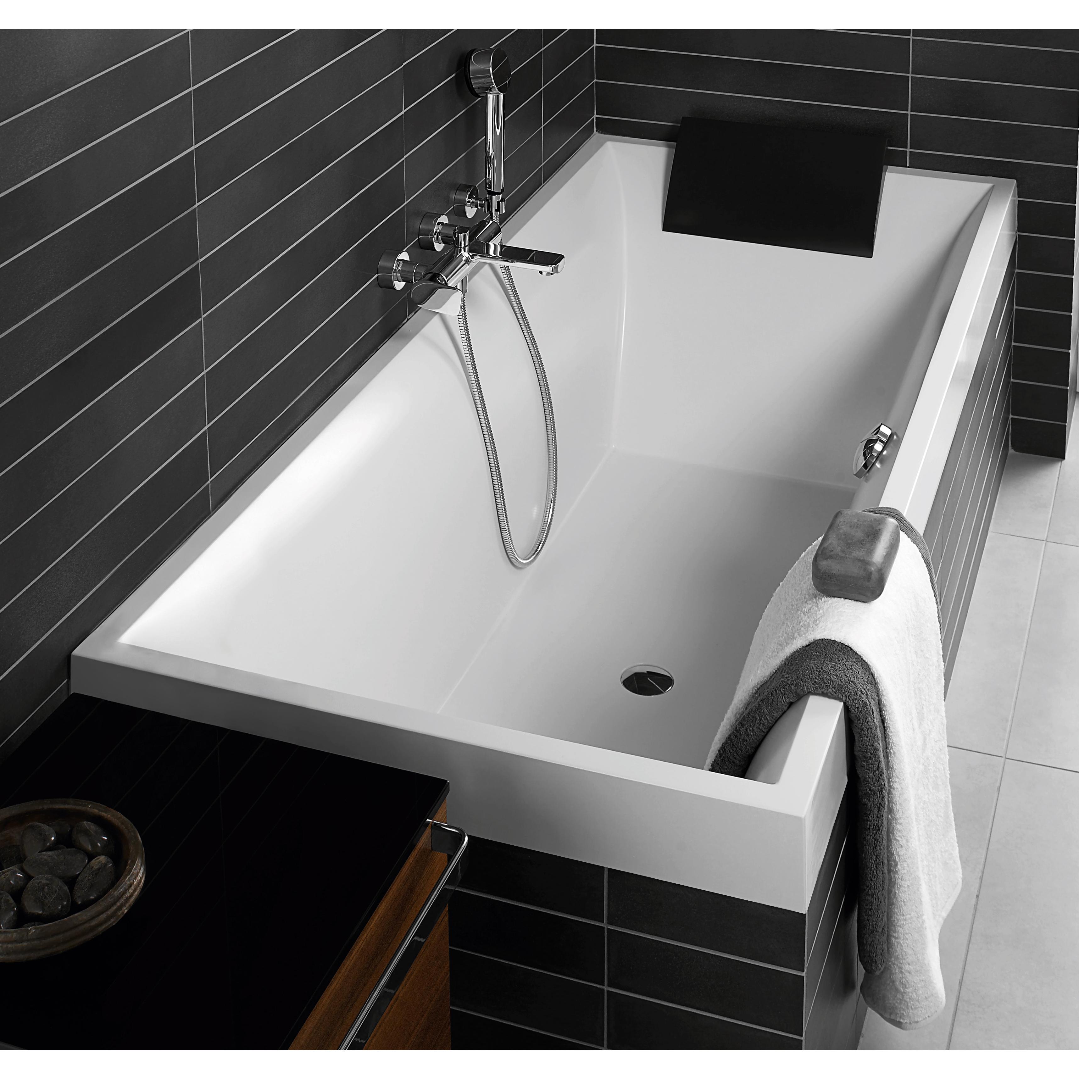 Inbyggnadsbadkar Villeroy & Boch Squaro Rektangulärt