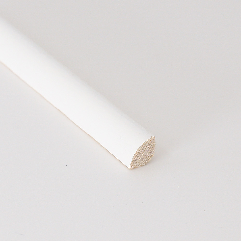 Kvartsstav Höganäs Träprofiler 12x12 mm vit 0502