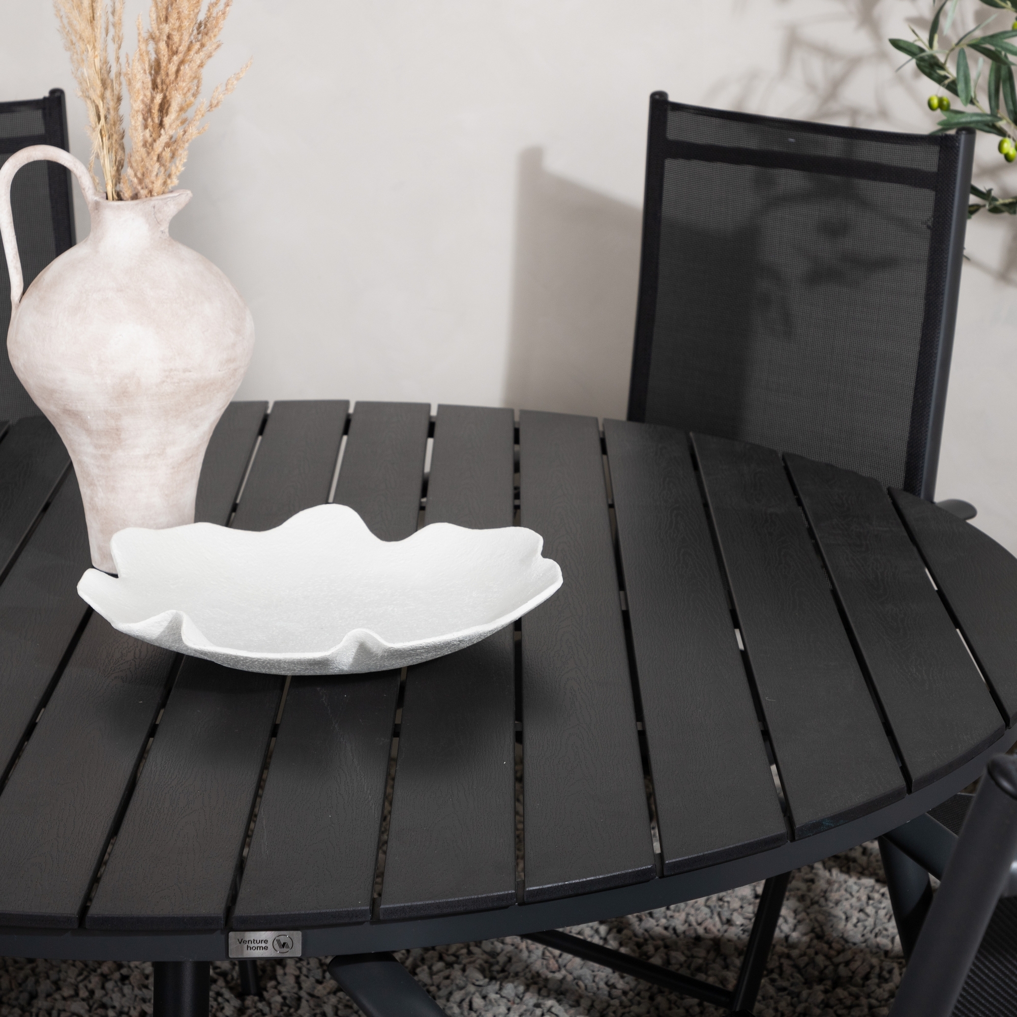 Matgrupp Venture Home Break Matgrupp Utomhus Rund 150 cm med 6 Break Positionsstol