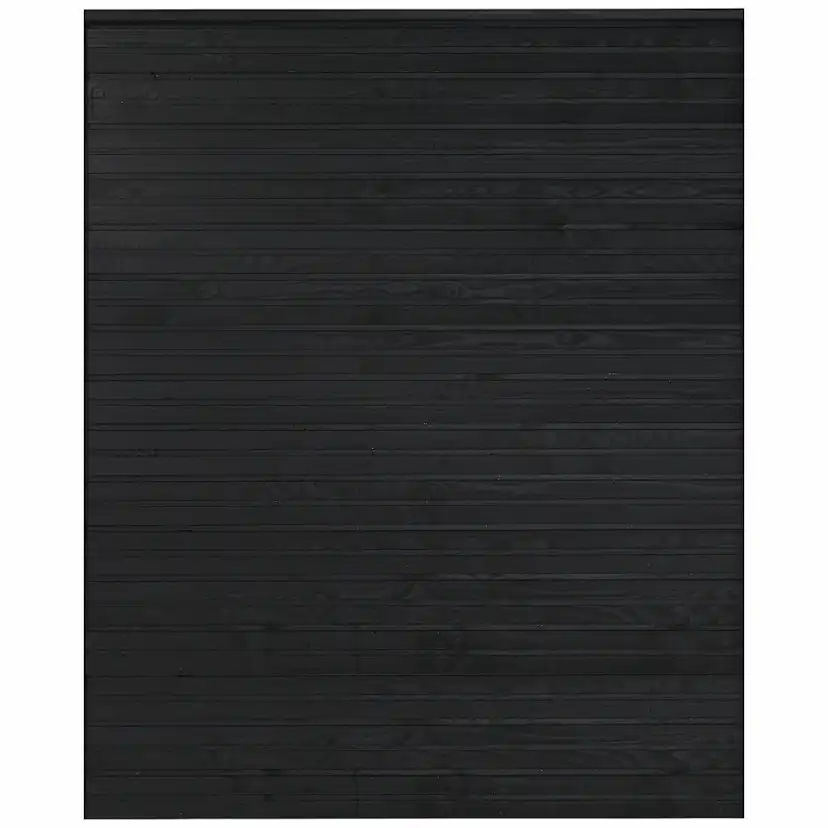 PLUS Plank Profilstaket Svart
