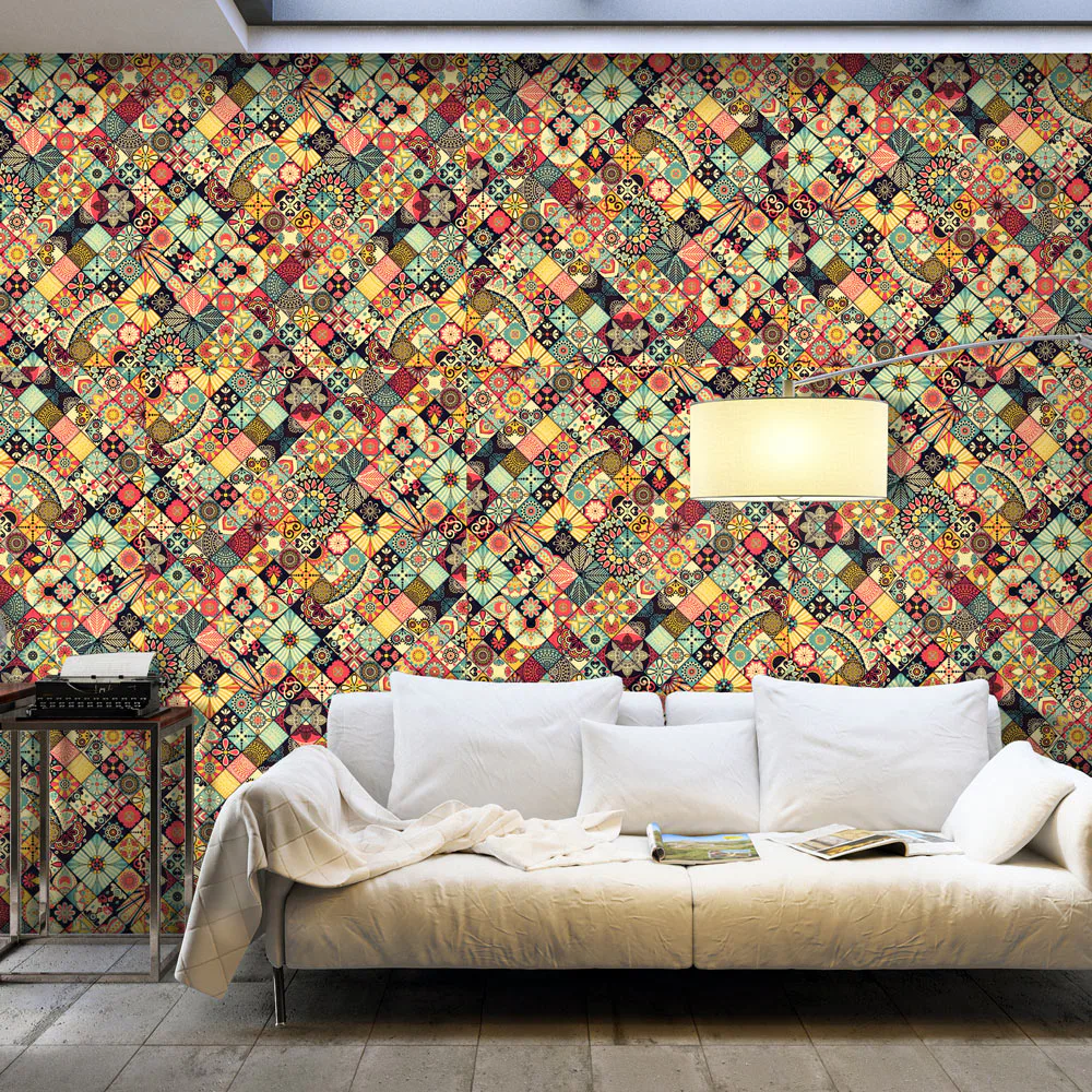 Fototapet XXL Arkiio Rainbow Mosaic 500x280 cm
