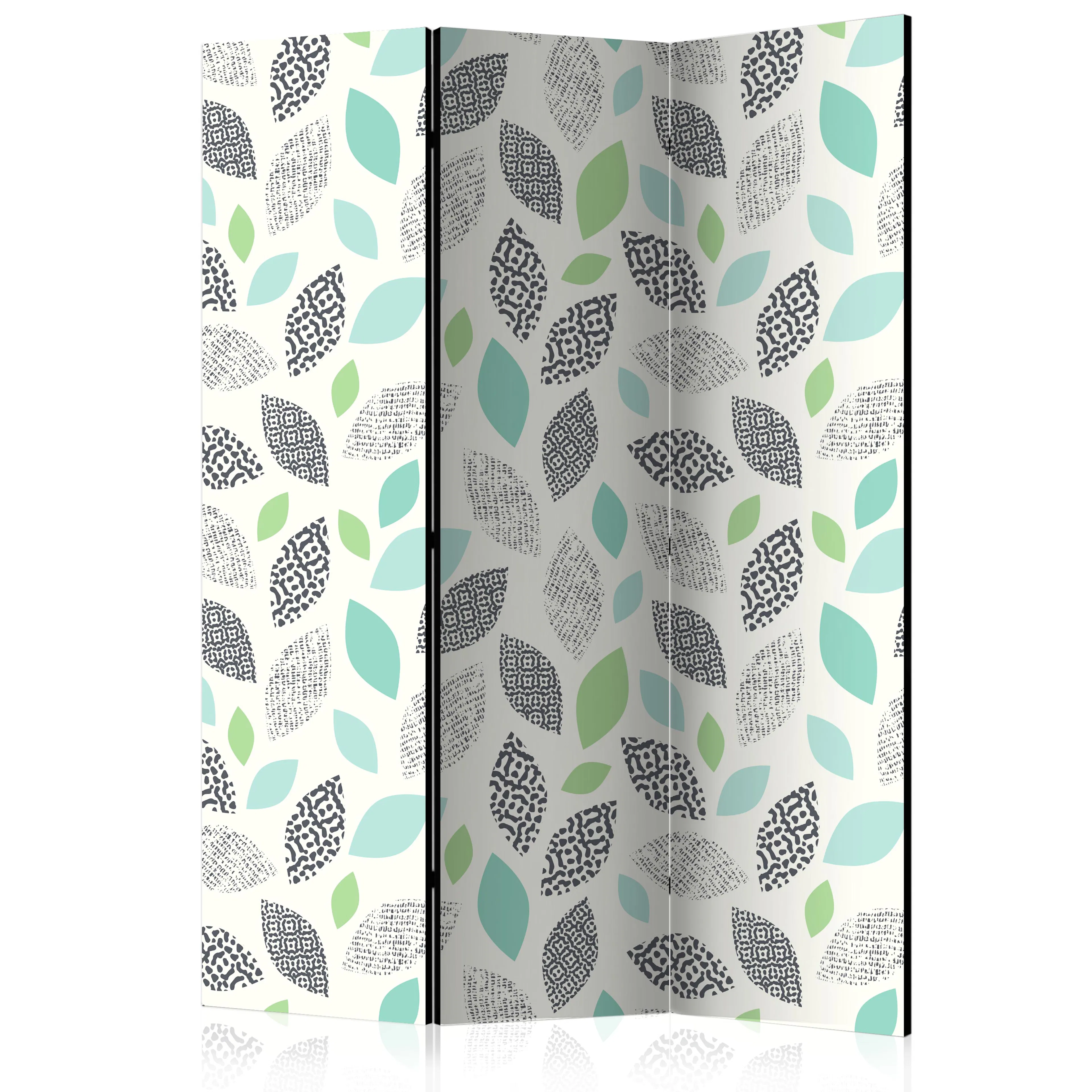 Rumsavdelare Arkiio Patterned Leaves 135x172 cm