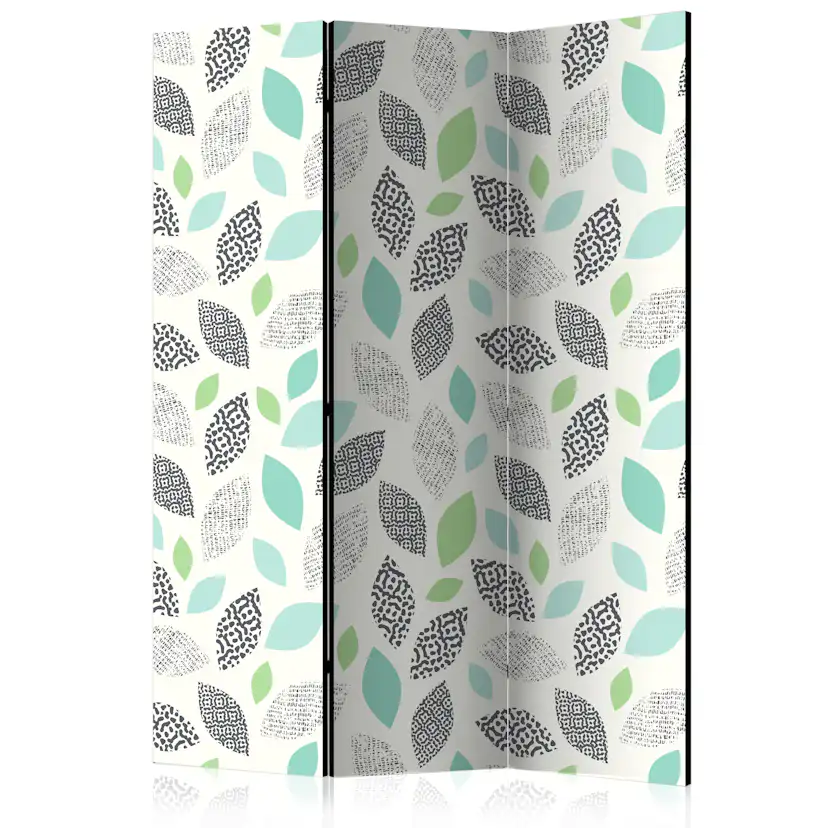 Rumsavdelare Arkiio Patterned Leaves 135x172 cm