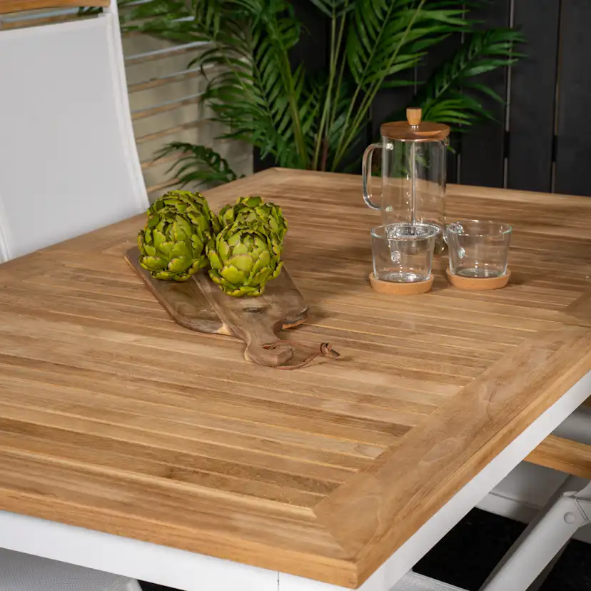 Matgrupp Venture Home Perla 152/210 med 4 Stolar