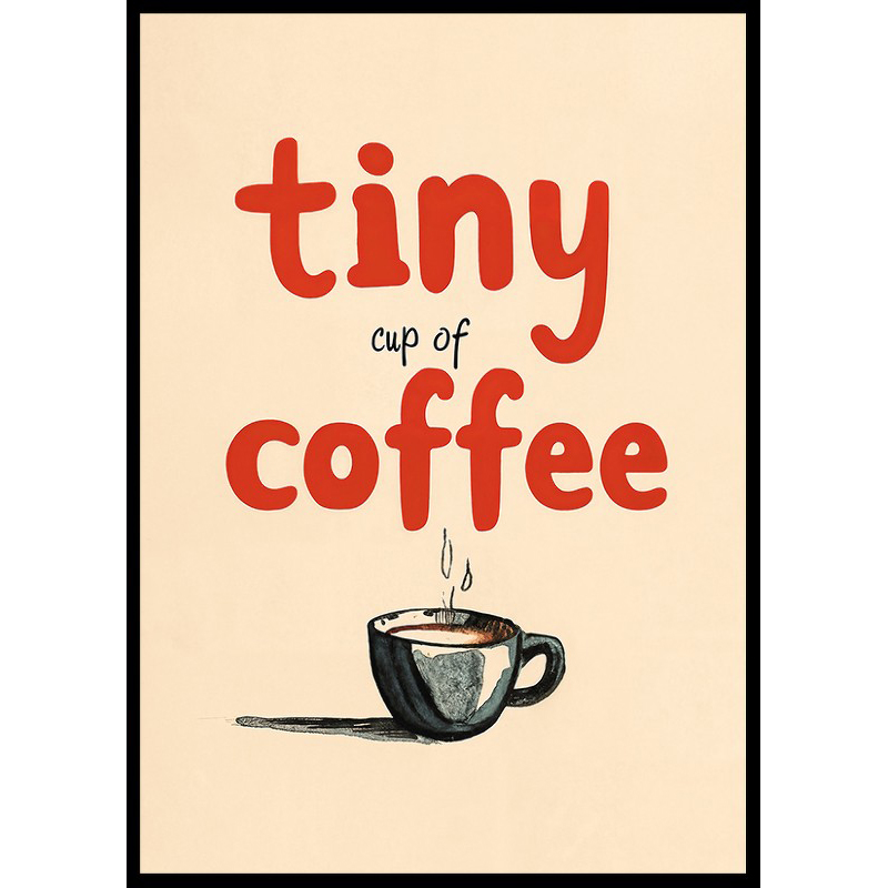 Poster Gallerix Tiny Cup Of Coffee