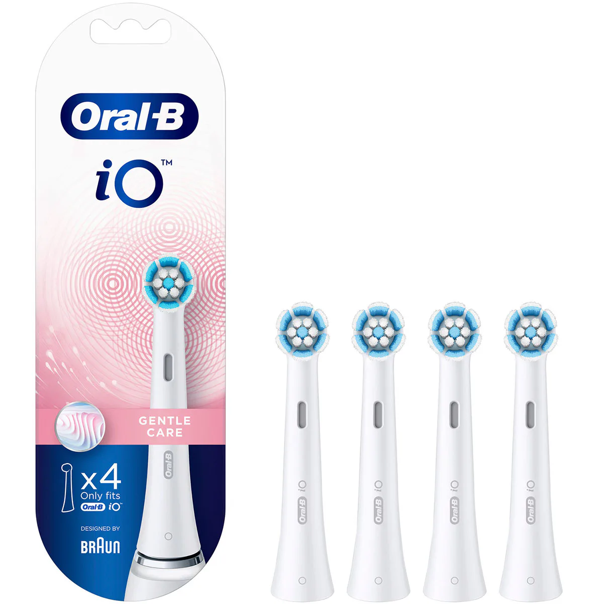Borsthuvud Oral-B iO Gentle Care 4 st