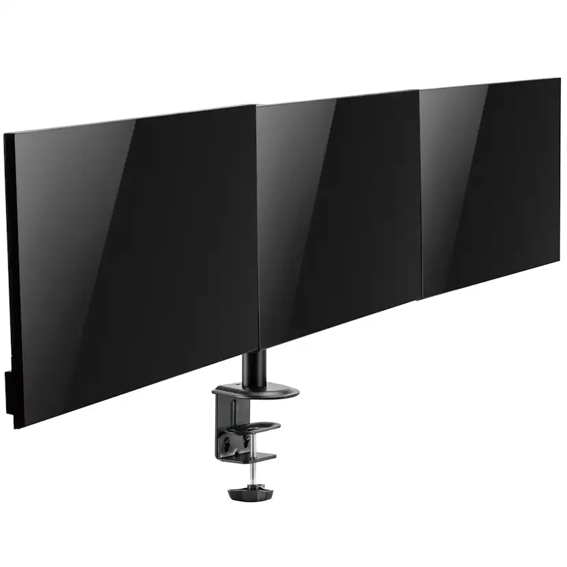 Monitorarm LogiLink Trippel 17-27 tum 2x658 mm