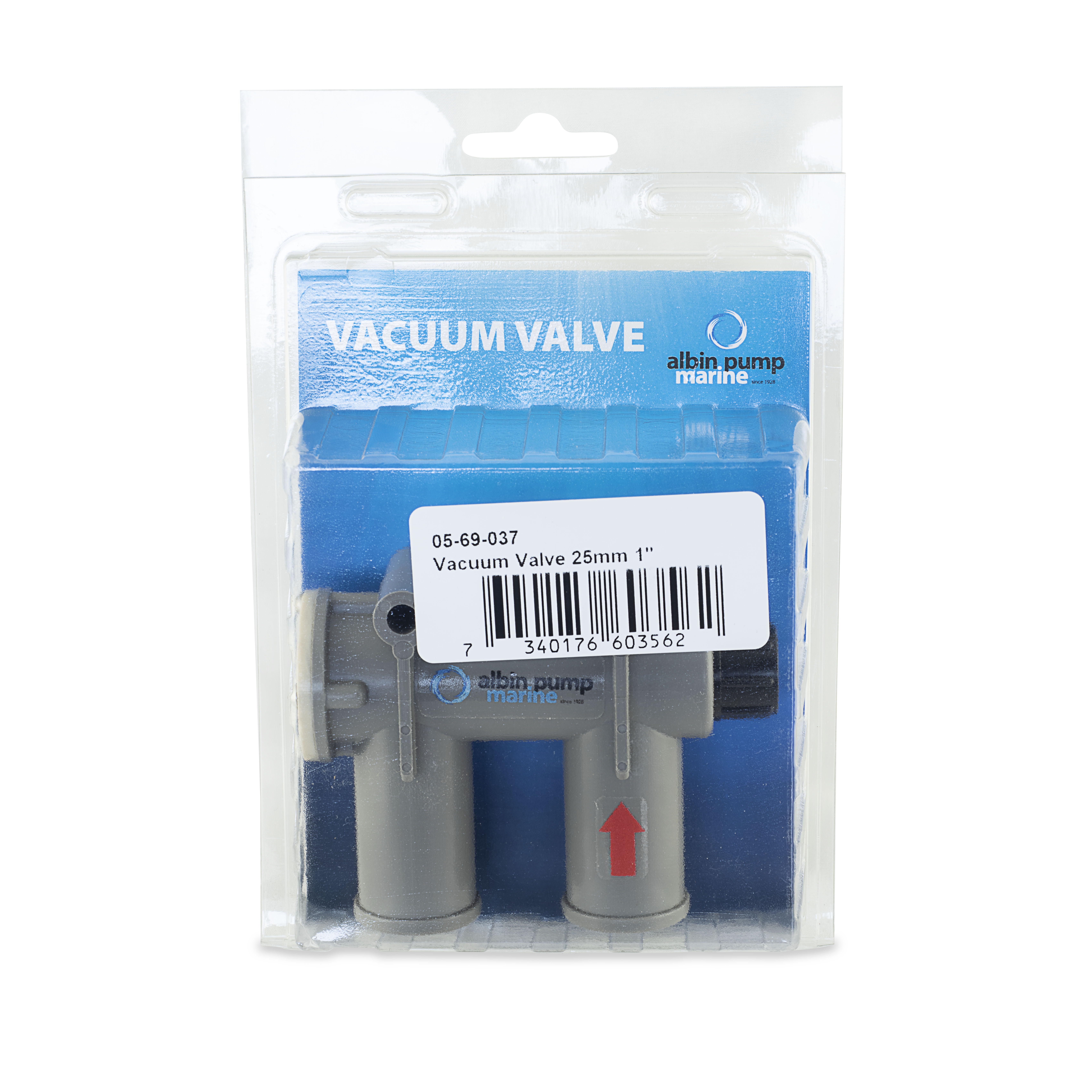 Vakumventil Albin Group Marine 25 mm 1"