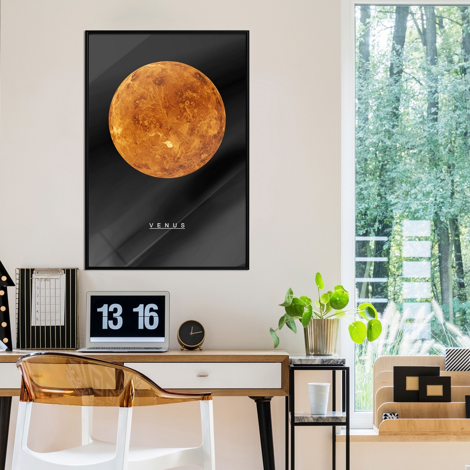 Affisch - Venus [Poster] 20x30 Svart ram, 20x30 cm