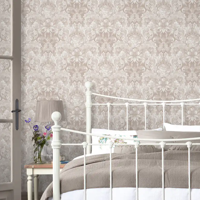 Tapet Laura Ashley Apolline Dove Grå 119843