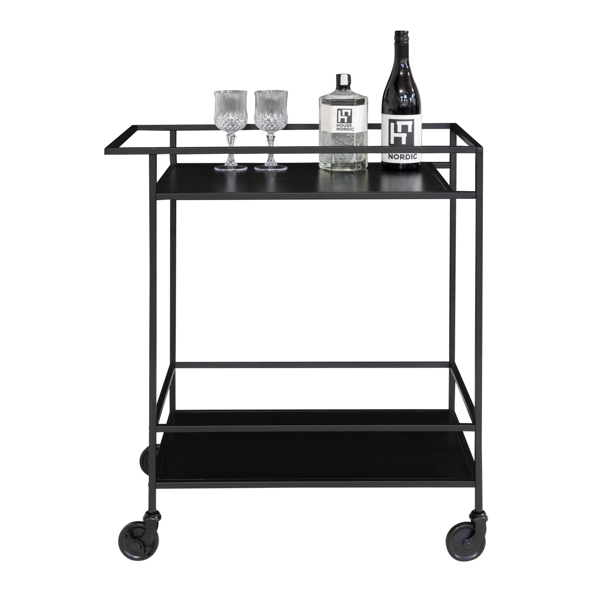 Drinkvagn House Nordic Vita Utomhus