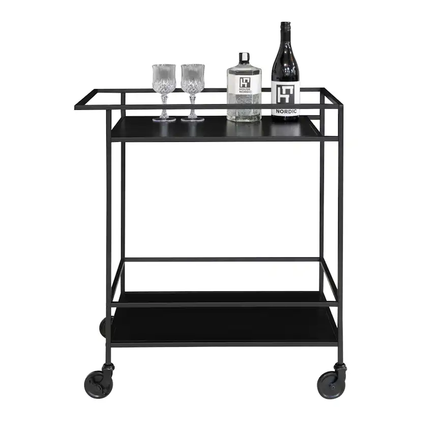 Drinkvagn House Nordic Vita Utomhus
