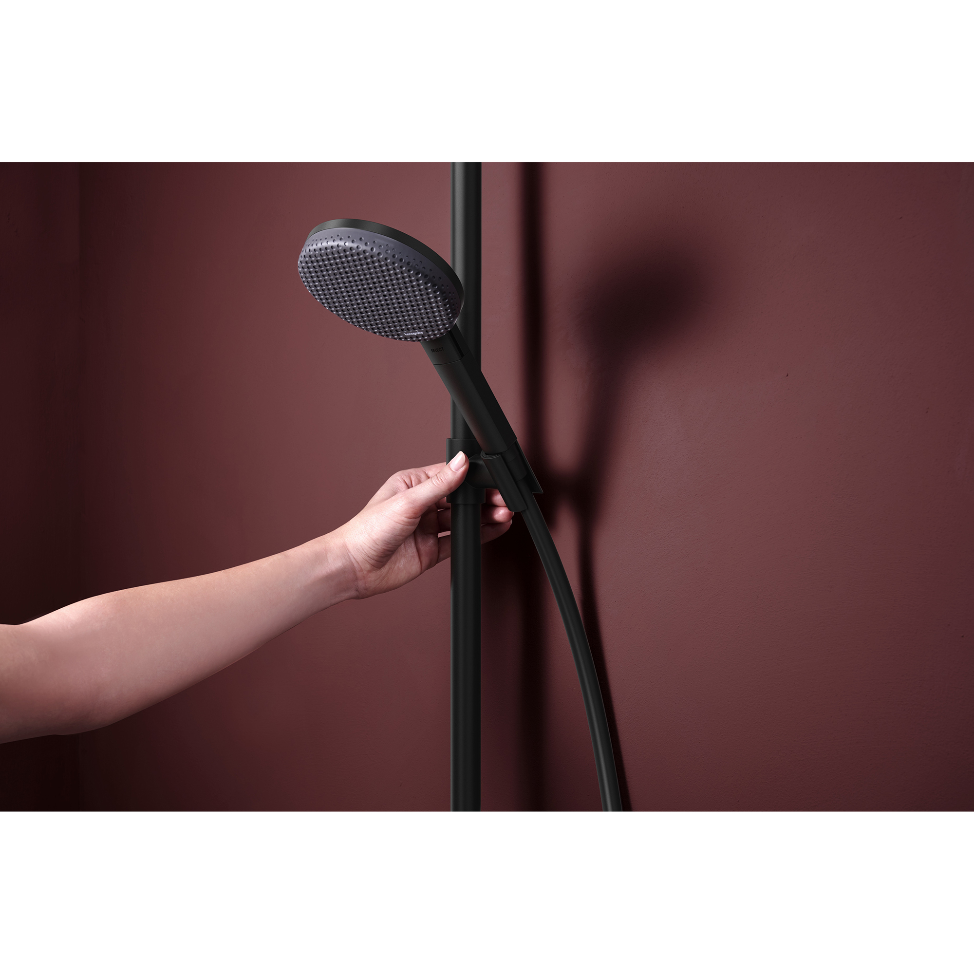 Takduschset Hansgrohe Raindance Alive S Puro Showerpipe 300 1jet med Ecostat Element 160 cc
