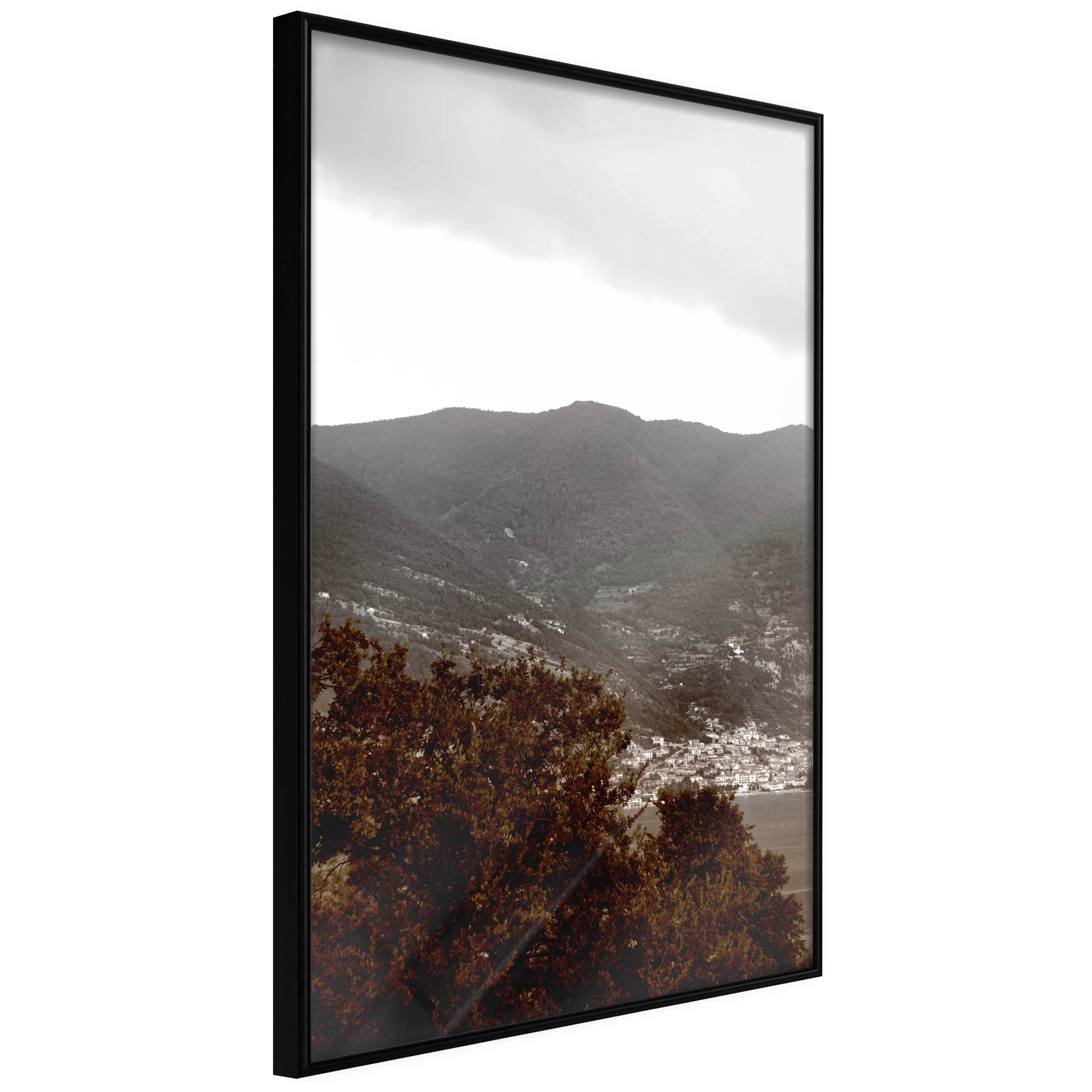 Affisch - Valley [Poster] 40x60 Svart ram, 40x60 cm